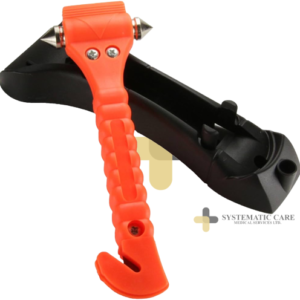 Emergency Hammer With Seat Belt Cutter