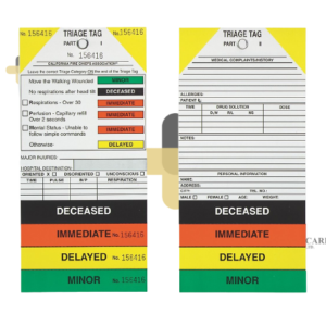 Triage Tag Cards