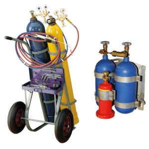 Cylinder Regulator Set Top Mounted Bullnose, Male