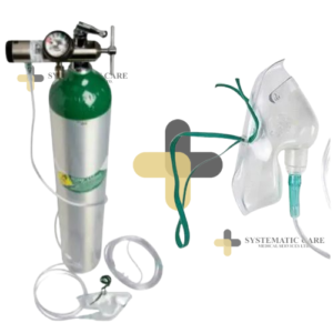 Oxygen Delivery System with 2x10 L Cylinder Set