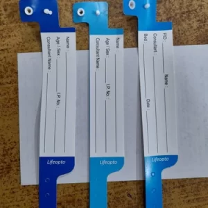 Identification bands child (100s) blue