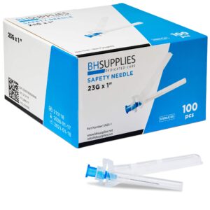 Needles Disposable 23G (Blue) 100S
